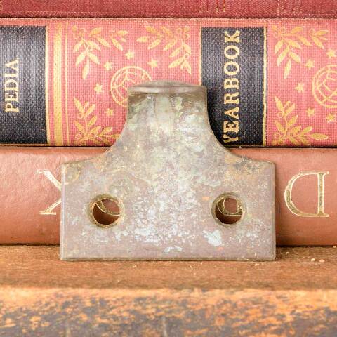 #50058 Antique Bronze Window Sash Finger Lift image 2