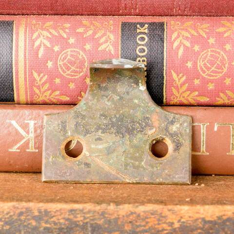 #50058 Antique Bronze Window Sash Finger Lift image 5