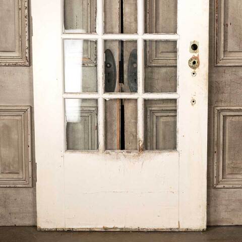 #50088 36x83 Antique 15 Lite French Entry Door image 3