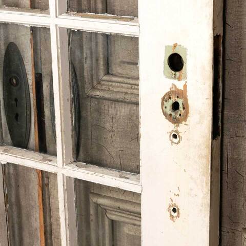 #50088 36x83 Antique 15 Lite French Entry Door image 5