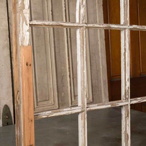 #50158 Antique Arched Divided Lite Wood Window image 8