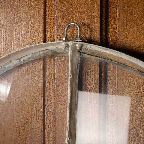 #50162 35x55 Arched Top Divided Lite Steel Window image 8