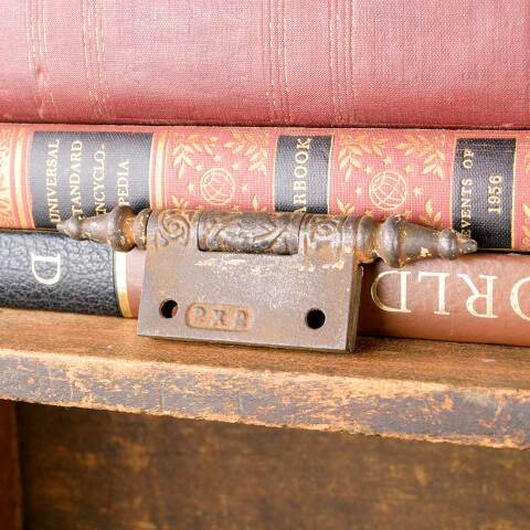 #50281 2 1/2" Cast Iron Steeple Finial Door Hinge image 4