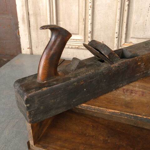 #50312 Antique Carpenter's Wood Block Plane image 3