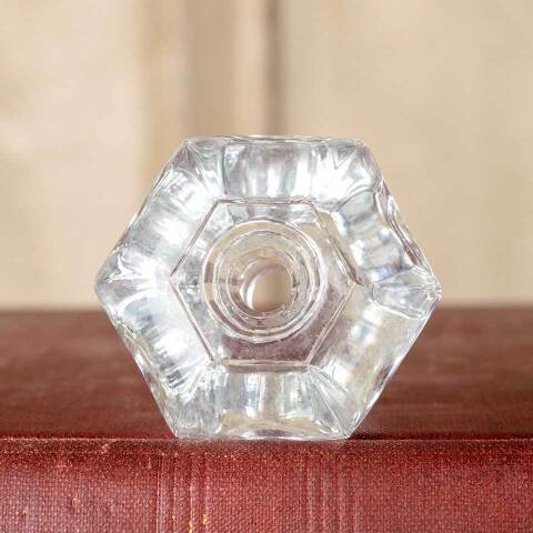 #50374 Vintage Pressed Glass Furniture Knob image 3