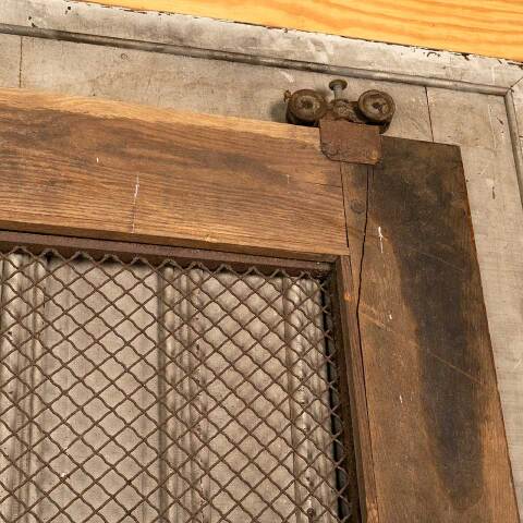 #50381 52x99 Darby Dan Farm Oak Horse Stall Door image 8