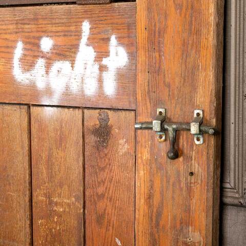 #50382 52x99 Darby Dan Farm Oak Horse Stall Door image 4