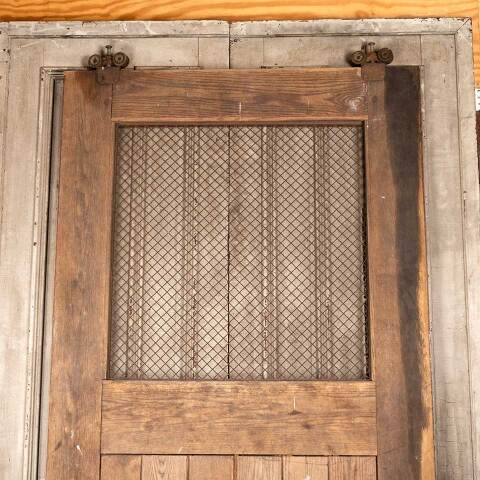 #50382 52x99 Darby Dan Farm Oak Horse Stall Door image 7