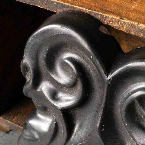 #50393 Vintage Cast Plaster Decorative Ornament image 5