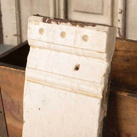 #50449 Salvaged Painted Wood Plinth Trim Block image 2