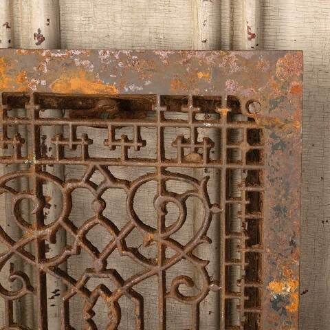 #50511 10x14 Cast Iron Heat Grate Floor Vent Cover image 2