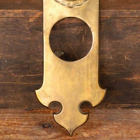 #50538 Antique Brass Figural Backplate Hardware image 6