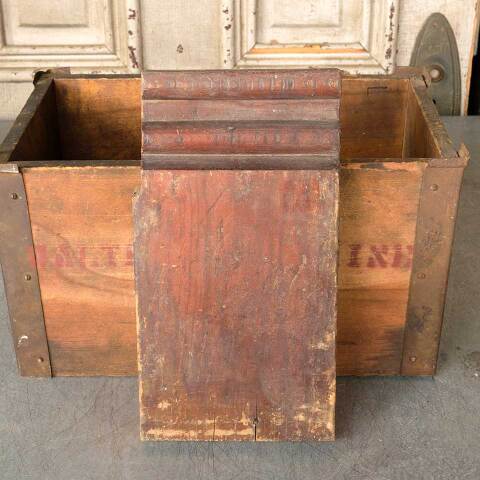 #50563 Antique Wood Interior Door Plinth Trim Block image 6