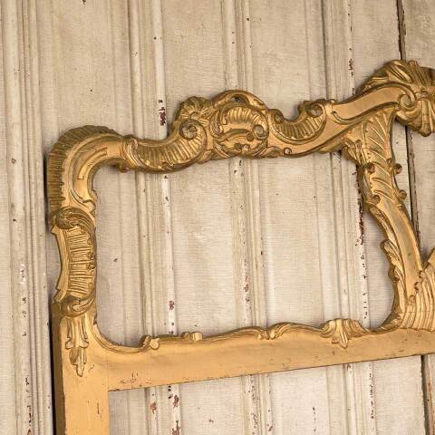 #50755 Antique Gold Painted Wood Picture Frame image 4