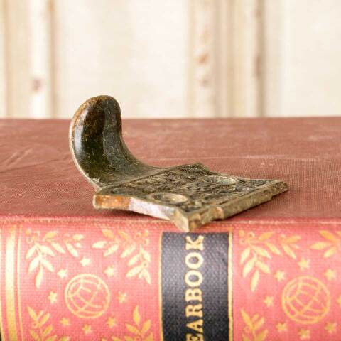 #50784 Antique Brass Window Sash Finger Lift image 6