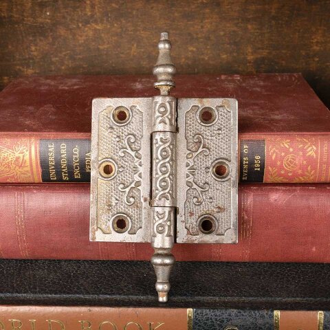 #50872 3" Antique Cast Iron Door Hinge Hardware image 6