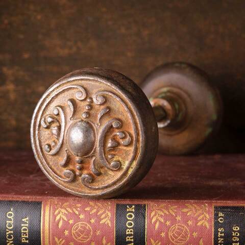 #50885 Antique Reading Reole Doorknob Hardware image 2
