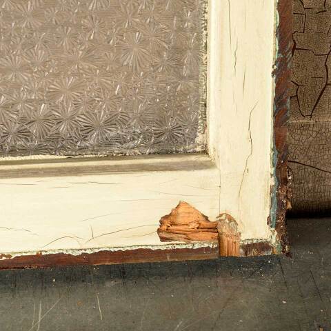 #50922 32x19 Transom Window with Florentine Glass image 5