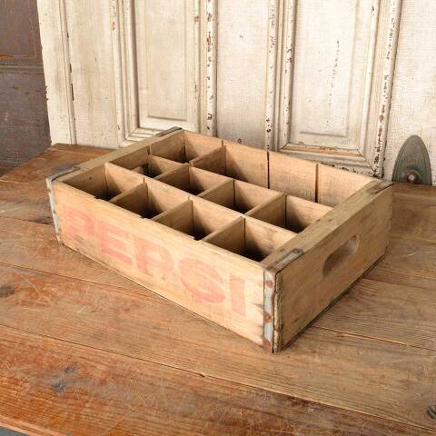 #50953 Antique PEPSI-COLA 12 Bottle Wood Crate image 4
