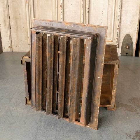 #50962 9x12 Antique Heat Grate Floor Vent Cover image 3