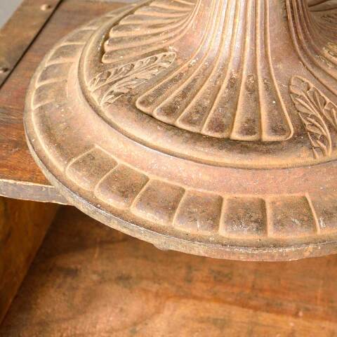 #50964 Antique Cast Iron Floor Lamp Base image 6