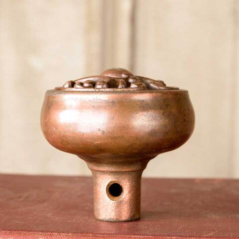#50984 Antique Reading Reole Cast Iron Doorknob image 6