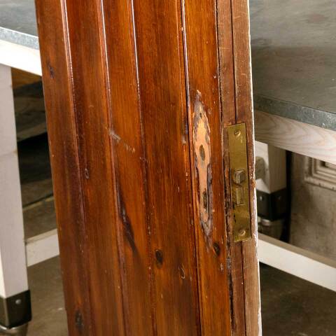 #51051 Antique 5 Panel/Beadboard Door image 4