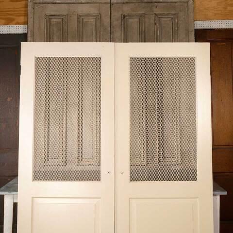 #51053 60x80 Wood Doors Metal Wire Screen Panel image 2