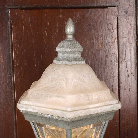 #51099 Salvaged Exterior Wall Sconce Light Fixture image 5