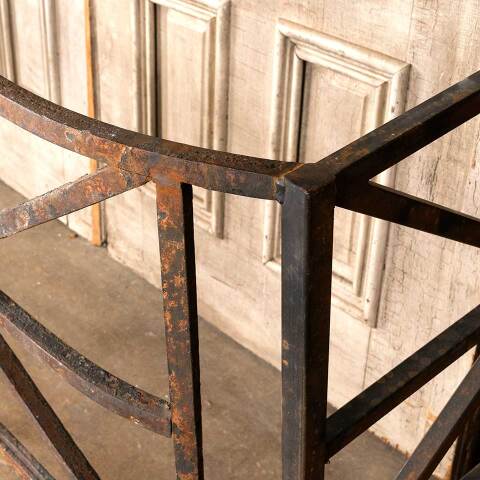 #51144 Cast Iron French Balcony Railing Table Base image 7