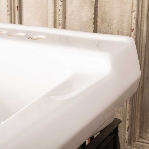 #51145 Salvaged Porcelain Wall Mount Bathroom Sink image 5