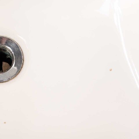 #51145 Salvaged Porcelain Wall Mount Bathroom Sink image 7