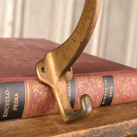 #51186 Salvaged Large Cast Metal Coat & Hat Hook image 4