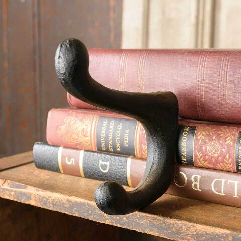 #51188 Salvaged Large Cast Iron Coat & Hat Hook image 7