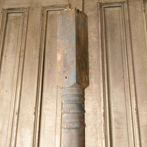 #51227 Salvage Antique Turned Wood Porch Post image 7