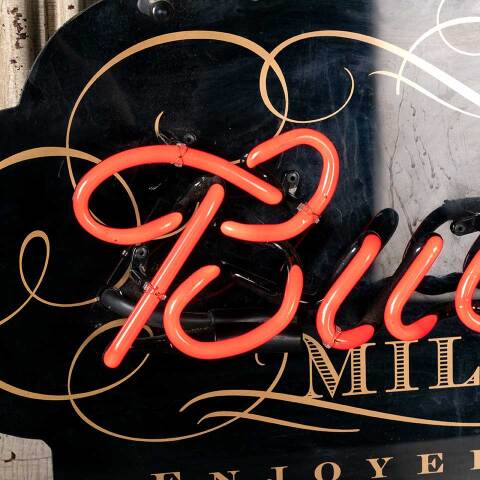 #51252 Vintage Budweiser Millennium Neon Sign image 2