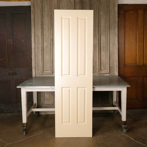 #51258 24x80 Salvaged 4 Panel Wood Interior Door image 4