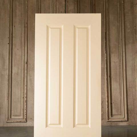 #51260 24x80 Salvaged 4 Panel Wood Interior Door image 2