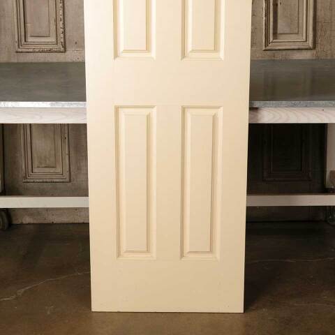 #51260 24x80 Salvaged 4 Panel Wood Interior Door image 3