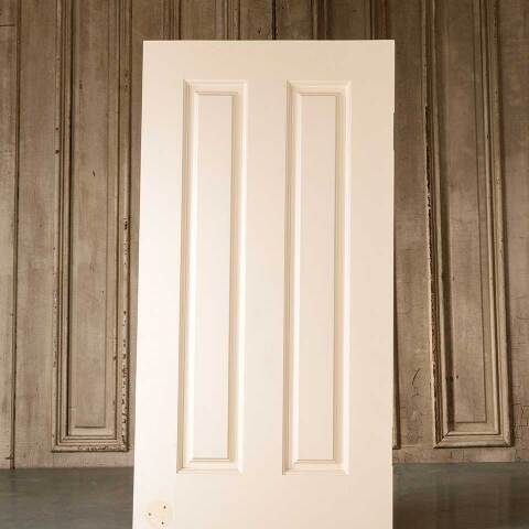 #51264 24x80 Salvaged 4 Panel Wood Interior Door image 2