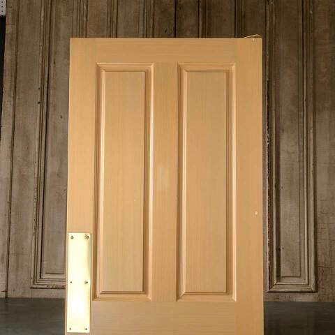 #51265 30x80 Salvaged 4 Panel Wood Swing Door image 6