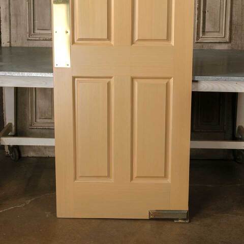 #51265 30x80 Salvaged 4 Panel Wood Swing Door image 7