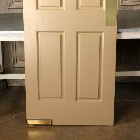 #51265 30x80 Salvaged 4 Panel Wood Swing Door image 3