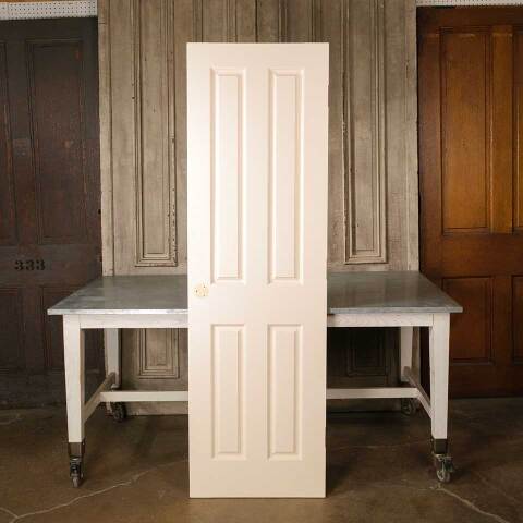 #51266 24x78 Salvaged 4 Panel Wood Interior Door image 4