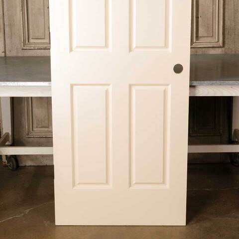 #51268 30x80 Salvaged 4 Panel Wood Interior Door image 3