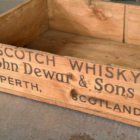 #51587 Antique John Dewar & Sons Whisky Crate image 2