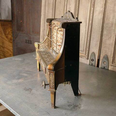 #51594 Antique Humphrey Gas Fireplace Insert image 8