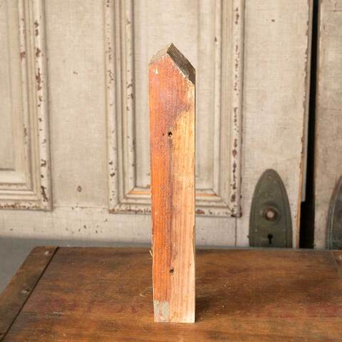 #51597 Antique Interior Corner Baseboard Trim Block image 2