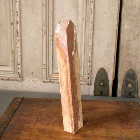 #51597 Antique Interior Corner Baseboard Trim Block image 4