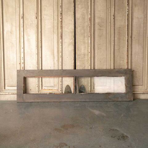 #51641 42x12 Antique 2 Lite Wood Transom Window image 4